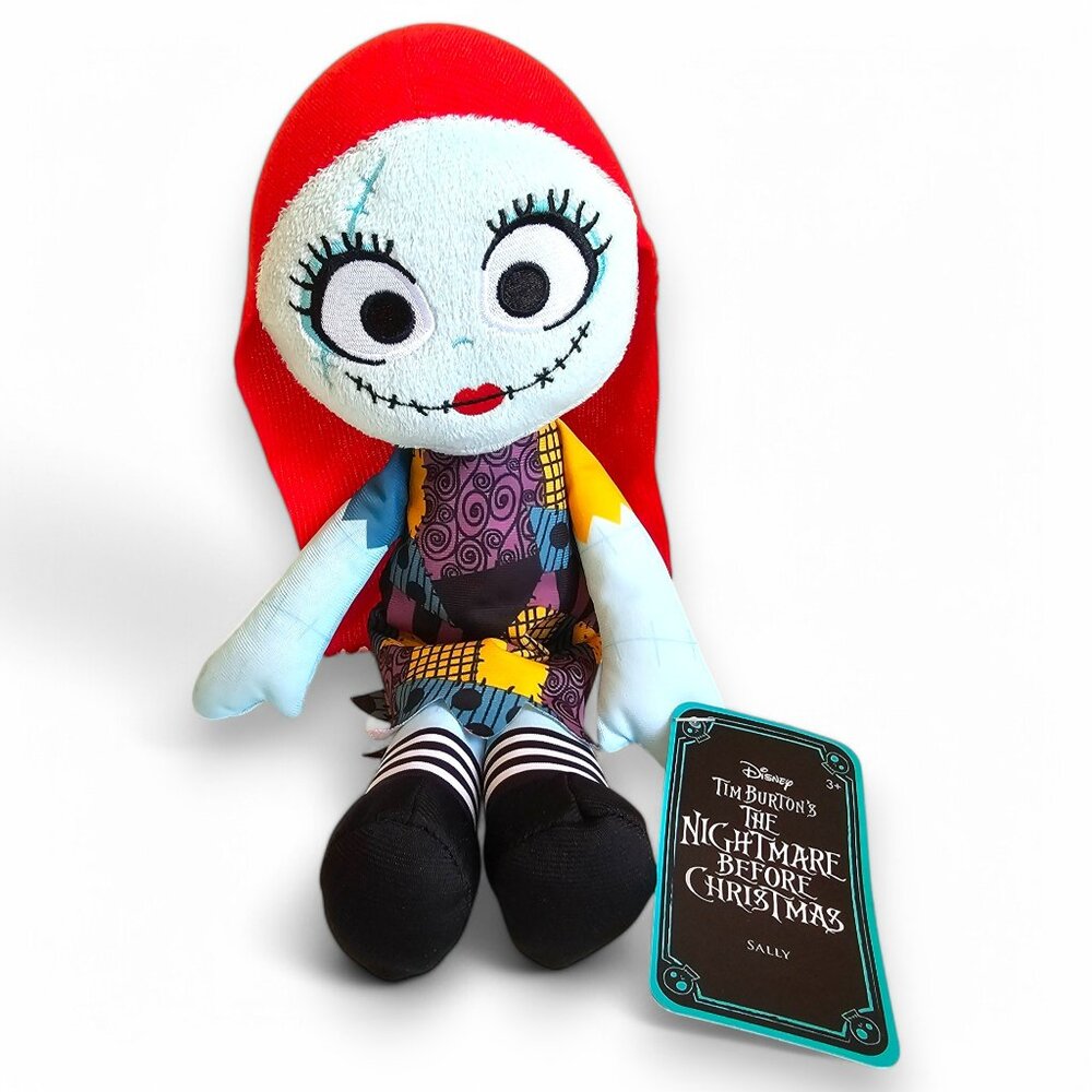 Just Play Disney Nightmare Before Christmas Sally Plush Doll Toy NWT 2024 11.5"